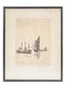 PAIR OF SEA CITY SCAPES ETCHINGS SIGNED BY ARTIST PIC-1