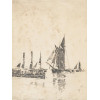 PAIR OF SEA CITY SCAPES ETCHINGS SIGNED BY ARTIST PIC-3