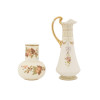 ROBERT HANKE AUSTRIAN PORCELAIN TALL JUG AND VASE PIC-2