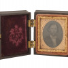 ANTIQUE TINTYPE PORTRAITS IN THERMOPLASTIC CASE PIC-4