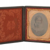 ANTIQUE TINTYPE PORTRAITS IN THERMOPLASTIC CASE PIC-5