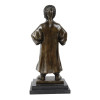 ANTIQUE RUSSIAN BRONZE STATUE OF COSSACK PIC-4