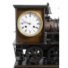 ANTIQUE FRENCH 19TH C LOCOMOTIVE INDUSTRIAL CLOCK PIC-6