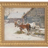 SERGEI GERASIMOV RUSSIAN SOVIET OIL PAINTING PIC-0