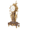 ANTIQUE FRENCH EMPIRE PIOLAINE ORMOLU MANTEL CLOCK PIC-2