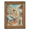 DAVID GILBOA ROMANIAN ISRAELI FRAMED OIL PAINTING PIC-0