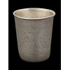 ANTIQUE RUSSIAN SILVER KIDDUSH CUP WITH ENGRAVING PIC-3