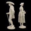 ANTIQUE 19TH C. NYMPHENBURG PORCELAIN FIGURINES PIC-3