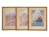 NAUTICAL PRINTS OF THE BOSTON MURALS BY NC WYETH PIC-0