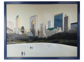 NYC CENTRAL PARK PAINTING BY DIANE ROMANELLO