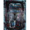 CONTEMPORARY AMERICAN ARTWORK TELEPHONE PAINTING PIC-1
