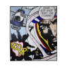 AFTER LICHTENSTEIN POP ART OKAY HOT SHOT PAINTING PIC-0