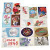 ANTIQUE AND VINTAGE RUSSIAN SOVIET POSTCARD SET PIC-1