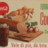 VINTAGE COCA COLA ITALIAN ADVERTISING POSTER PIC-1