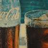 VINTAGE DANISH COCA COLA ADVERTISEMENT POSTER PIC-2