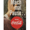 VINTAGE GERMAN COCA COLA ADVERTISEMENT POSTER PIC-3