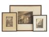 SET OF ANTIQUE LANDSCAPE ETCHINGS SIGNED PIC-0