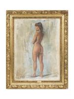 MARVIN HEARLD AMERICAN NUDE FEMALE OIL PAINTING