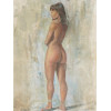 MARVIN HEARLD AMERICAN NUDE FEMALE OIL PAINTING PIC-1