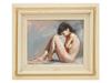 ONELIO MARRERO NUDE FEMALE PORTRAIT PAINTING 2021 PIC-0