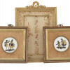 FURSTENBERG PORCELAIN PLAQUE AND PHOTO FRAME PIC-0