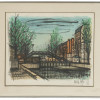 PARIS CITYSCAPE LITHOGRAPH SIGNED BERNARD BUFFET PIC-0