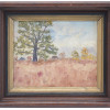 RURAL LANDSCAPE OIL PAINTING BY DAVID BURLIUK PIC-0