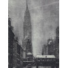 AMERICAN NEW YORK CITY ETCHING BY LEON DOLICE PIC-2