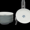 GROUP OF CHINESE BLUE AND WHITE PORCELAIN PLATES PIC-0