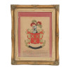 VINTAGE PRINT HERNANDEZ FAMILY COAT OF ARMS PIC-0