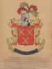 VINTAGE PRINT HERNANDEZ FAMILY COAT OF ARMS PIC-1