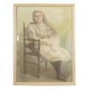 AMERICAN PASTEL PAINTING ATTR TO ALICE PATTON PIC-0