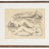 NUDE ETCHING AQUATINT BY FRANCES BESNER NEWMAN PIC-0