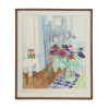 AMERICAN FLOWERS COLOR LITHOGRAPH BY NELL BLAINE PIC-0