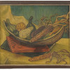 MID CENTURY STILL LIFE OIL PAINTING SIGNED JOYCE PIC-0