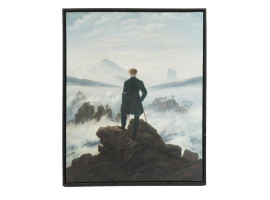 VINTAGE FRAMED PRINT AFTER CASPAR DAVID FRIEDRICH