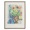 AMERICAN FLOWERS COLOR LITHOGRAPH BY NELL BLAINE PIC-0