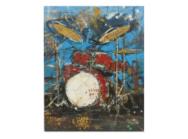 AMERICAN COLOR LITHOGRAPH DRUMS BY MICHAEL BABYAK