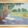 IMPRESSIONIST LANDSCAPE SIGNED BY JENNIFER HURLEY PIC-0