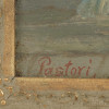 ITALIAN VICTORIAN OIL PAINTING SIGNED BY PASTORI PIC-5