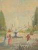 ITALIAN VICTORIAN OIL PAINTING SIGNED BY PASTORI PIC-1