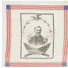 ANTIQUE CHARLES GRIDLEY MEMORIAL HANDKERCHIEF PIC-0