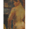 MID CENTURY NUDE FEMALE PAINTING SIGNED PASCAL PIC-2