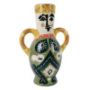 TWO HANDLED TERRACOTTA VASE AFTER PABLO PICASSO PIC-0