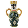 TWO HANDLED TERRACOTTA VASE AFTER PABLO PICASSO PIC-3