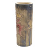 ASIAN PAINTED AND GILDED CERAMIC UMBRELLA STAND PIC-2