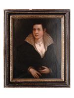 ANTIQUE ITALIAN PORTRAIT BY ALESSANDRO ALLORI