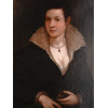 ANTIQUE ITALIAN PORTRAIT BY ALESSANDRO ALLORI PIC-1