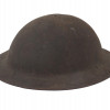 WWI AMERICAN MILITARY DOUGHBOY HELMET MARKED PIC-0