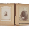 ANTIQUE 19TH CENTURY PHOTO ALBUM WITH PORTRAITS PIC-8